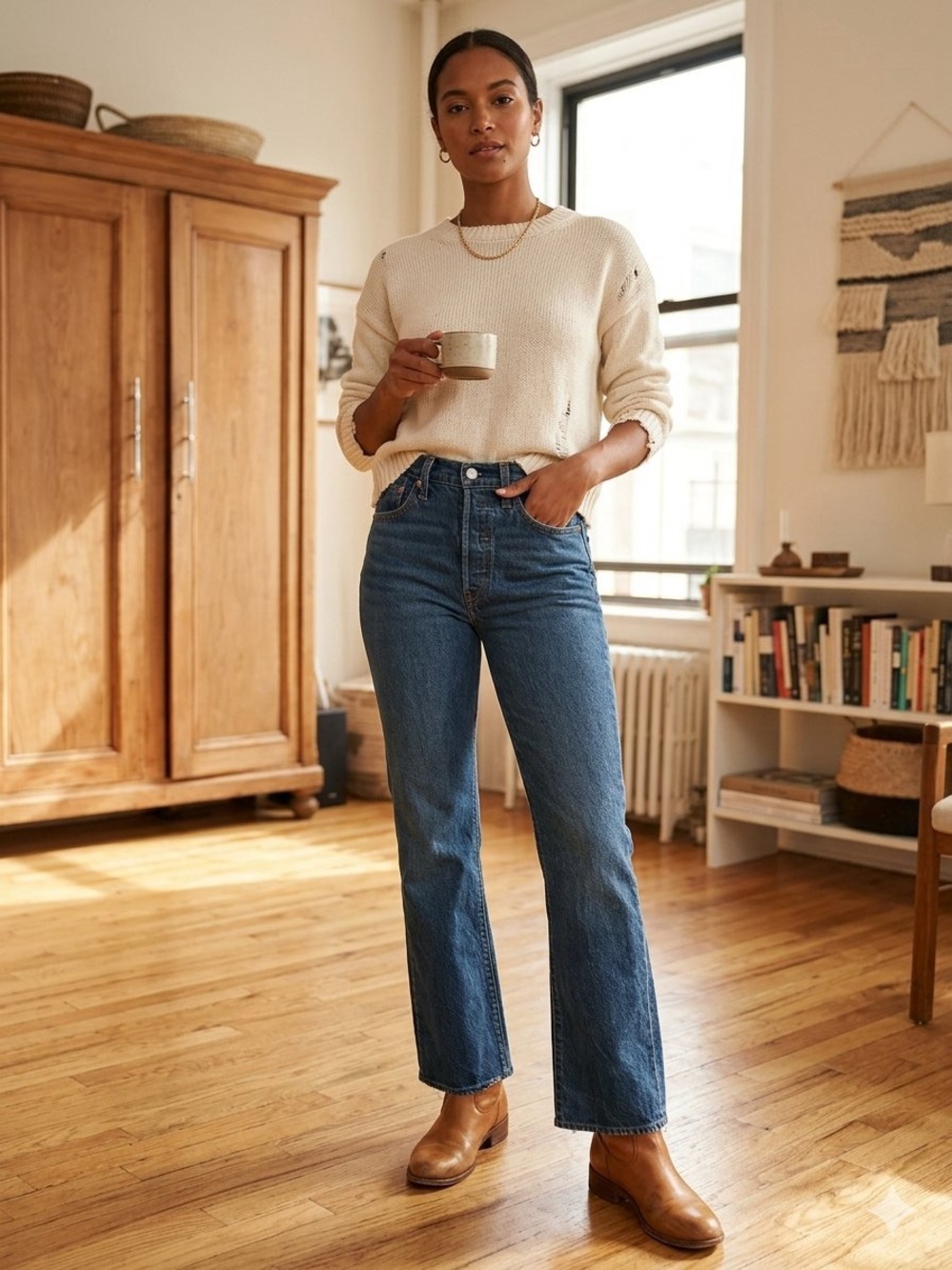 Levi's Women's Dark Blue Boot Cut Jeans